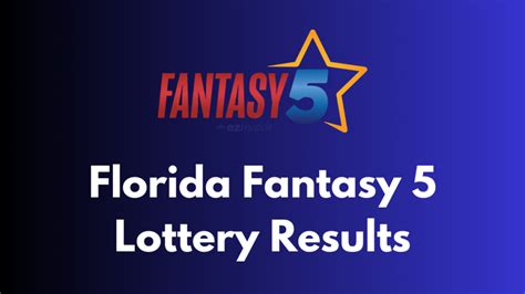 florida fantasy 5 lottery numbers